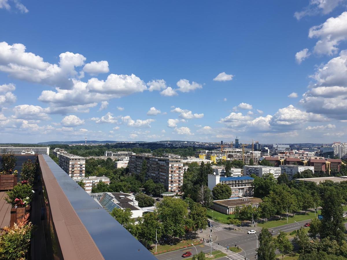 Апартаменты Penthouse Lux Белград Экстерьер фото
